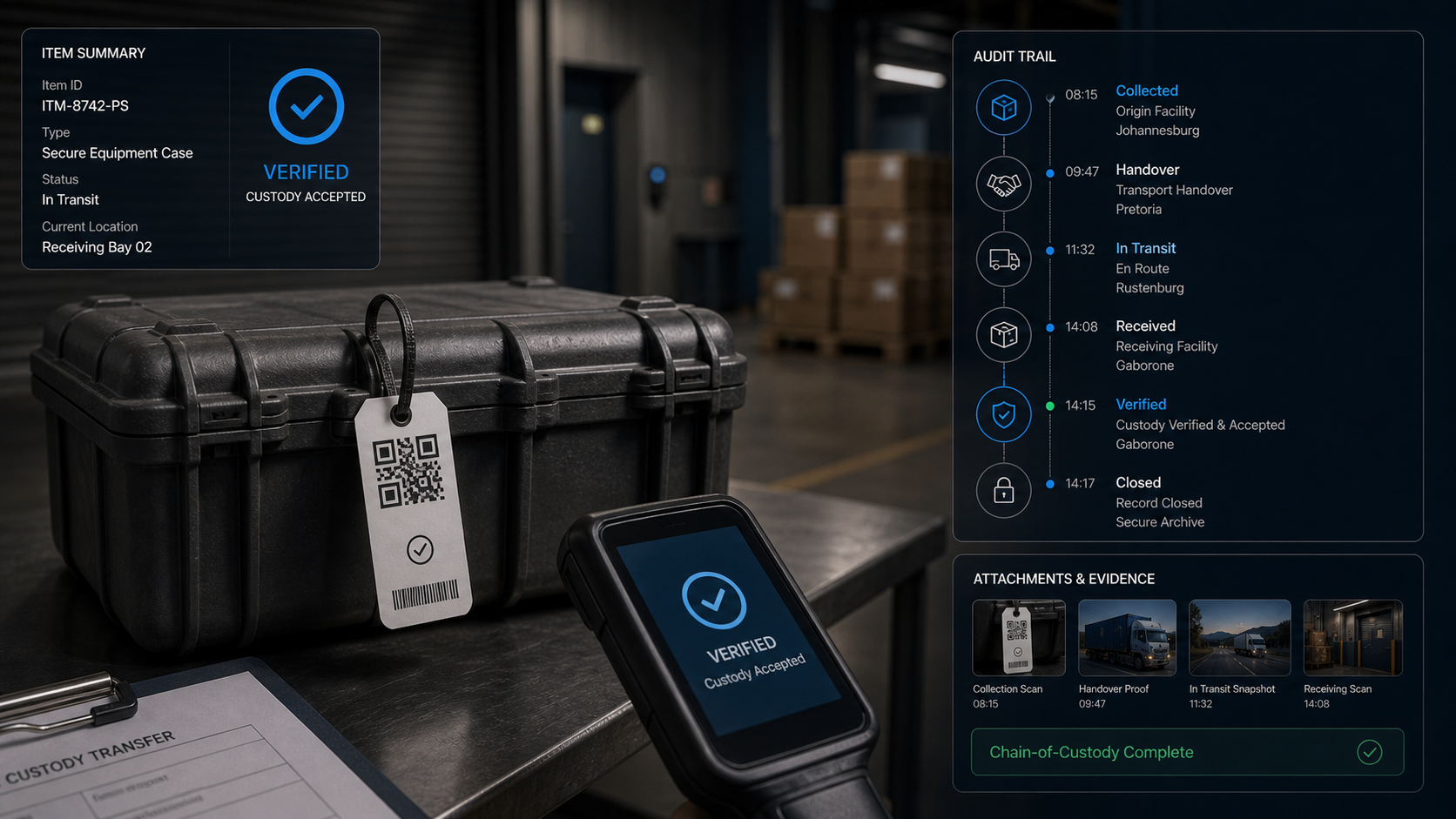 Chain-of-Custody Verification